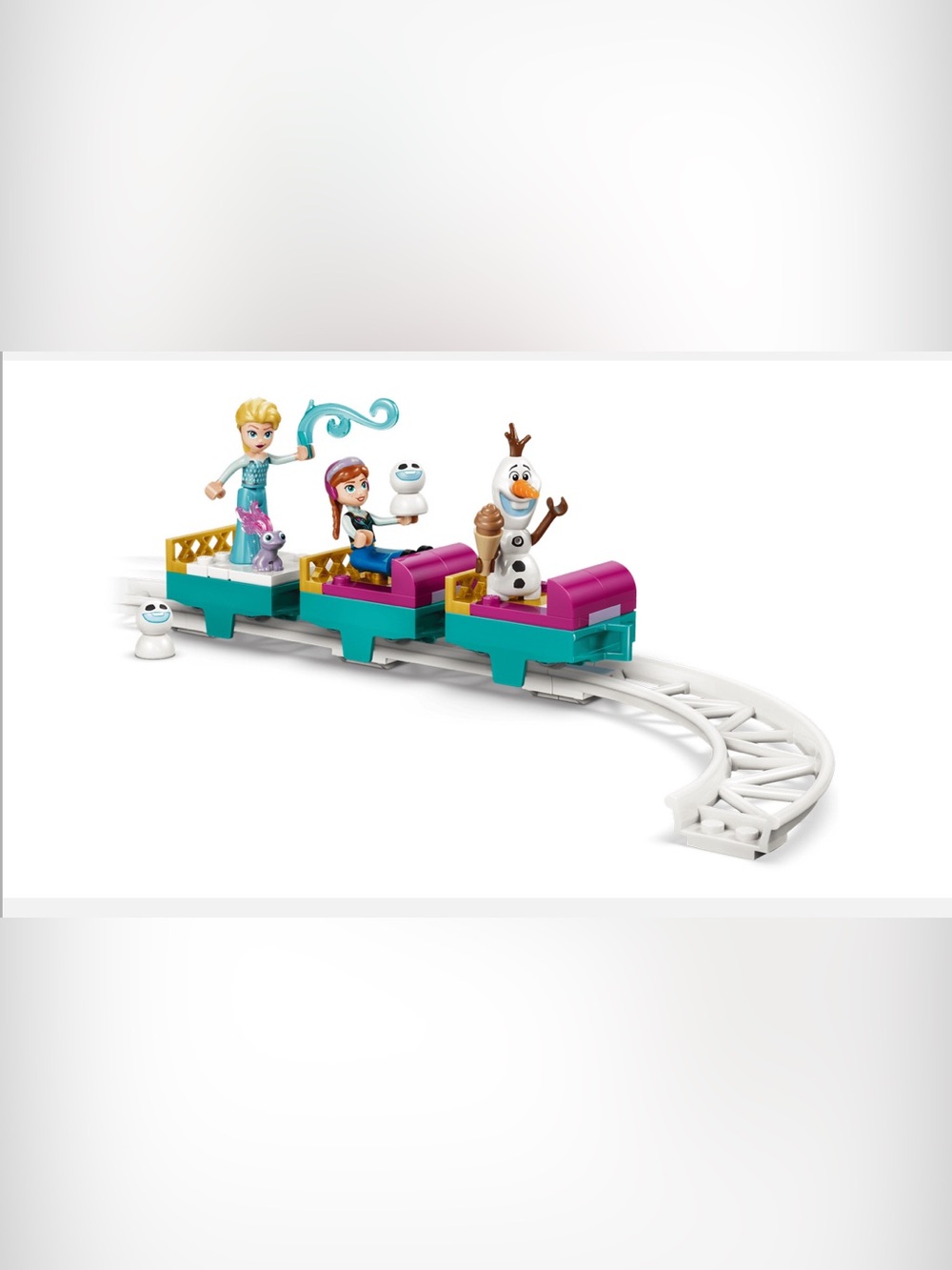 LEGO Disney Elsa's Ice Castle & Snow Ride Adventure 43281 Opened Box - Picture 5 of 14